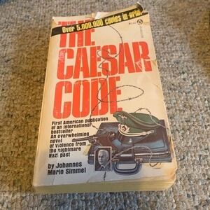 The Caesar Code Paperback Book by Johannes Mario Simmel Historical Thriller
